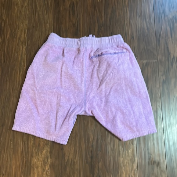 Bianca Chandon violet terry cloth shorts - Picture 2 of 3